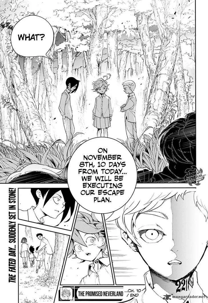 The Promised Neverland Chapter 10 page 21