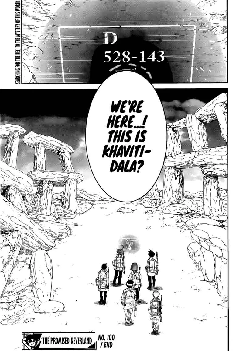 The Promised Neverland Chapter 100 page 19
