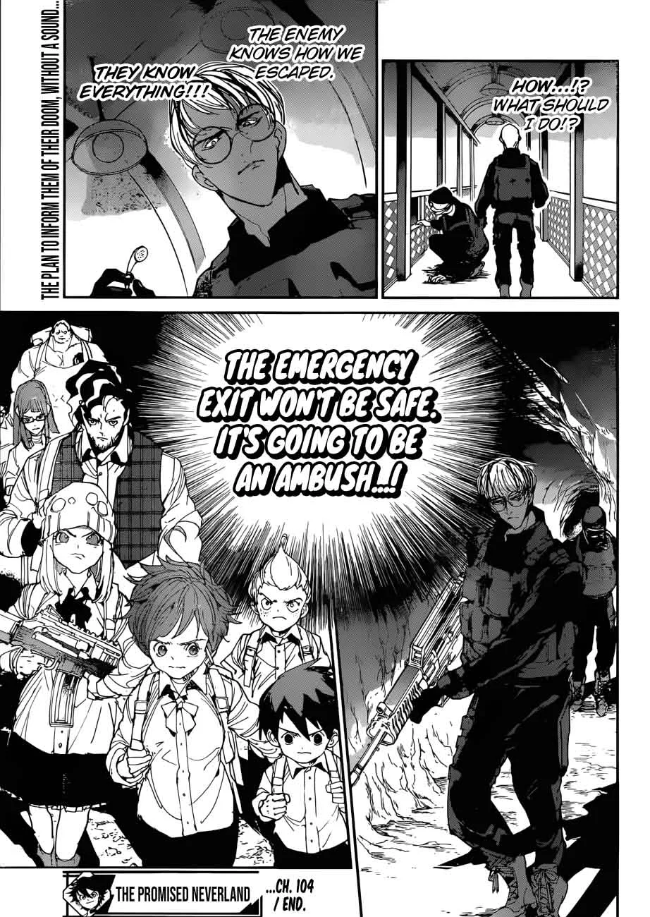 The Promised Neverland Chapter 104 page 19