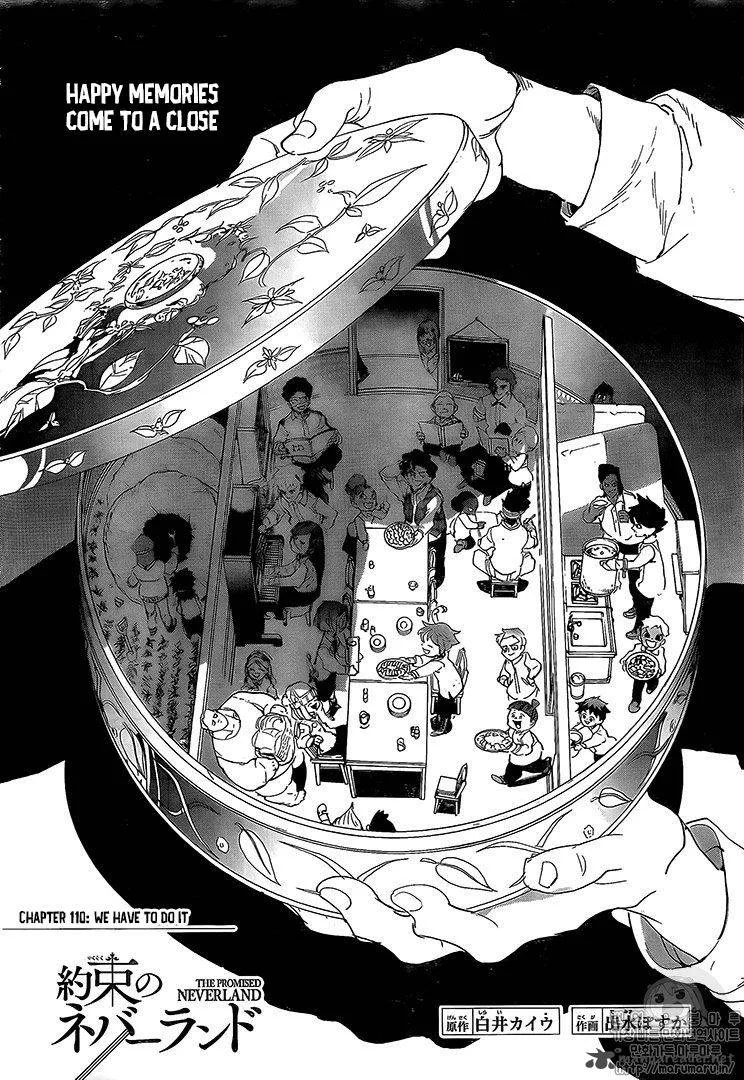 The Promised Neverland Chapter 110 page 2