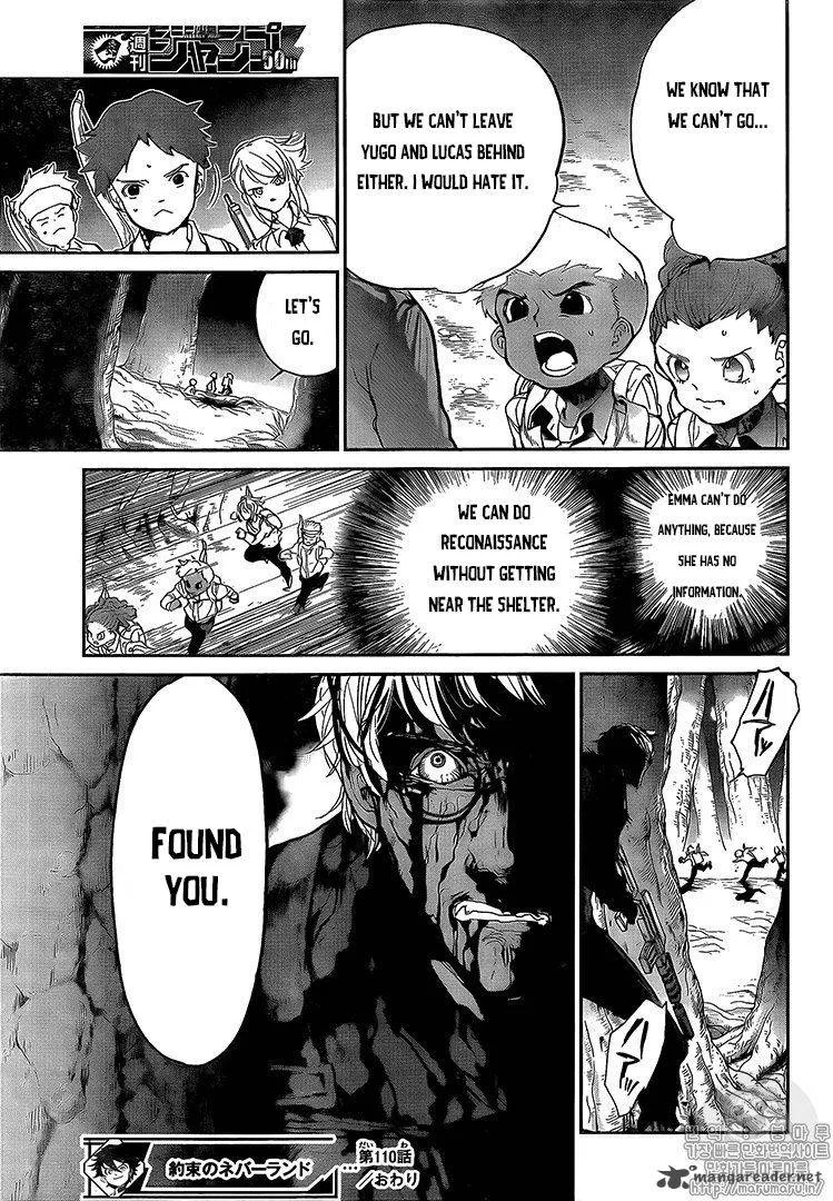 The Promised Neverland Chapter 110 page 19