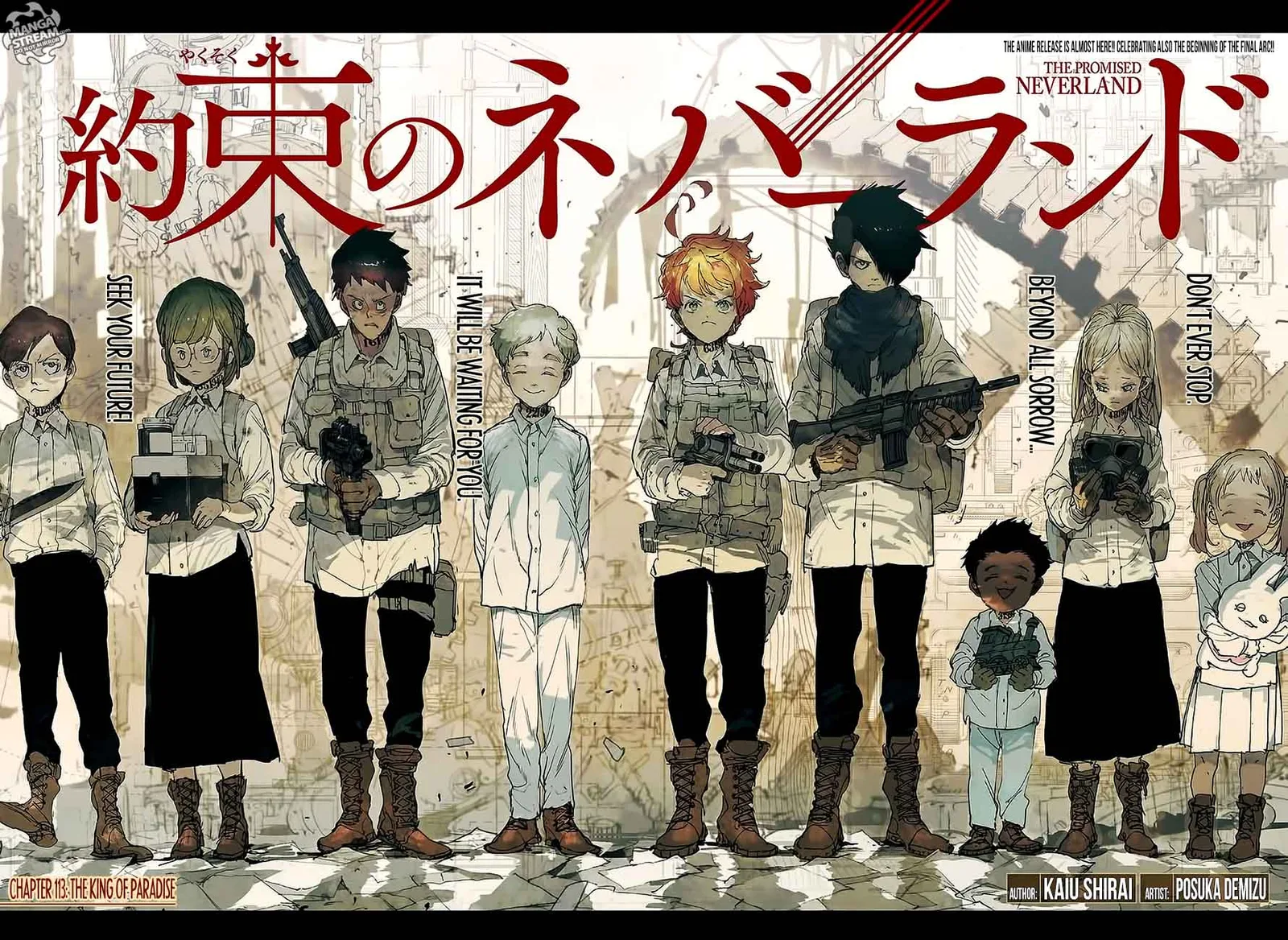 The Promised Neverland Chapter 113 page 2