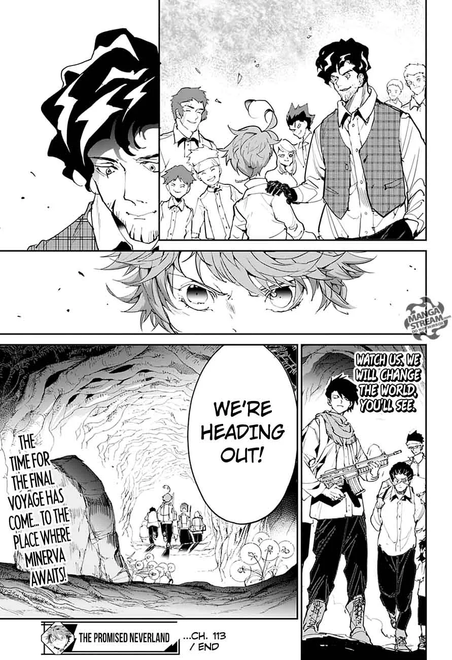 The Promised Neverland Chapter 113 page 19