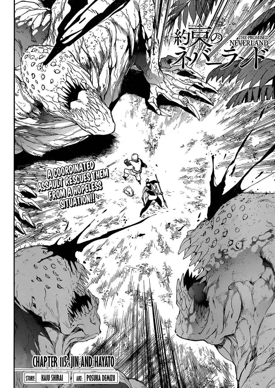 The Promised Neverland Chapter 115 page 2