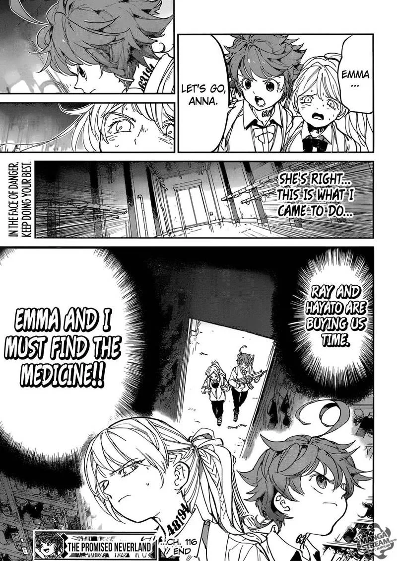 The Promised Neverland Chapter 116 page 19