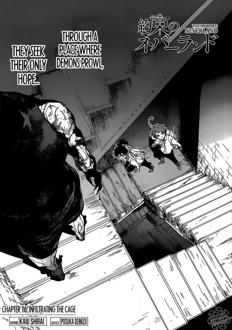 The Promised Neverland Chapter 116 page 1