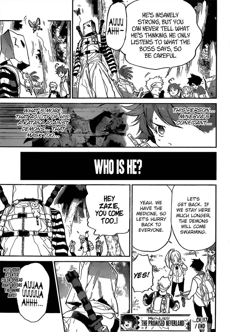 The Promised Neverland Chapter 117 page 18
