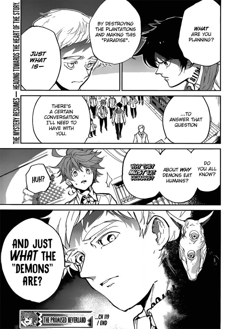 The Promised Neverland Chapter 119 page 19