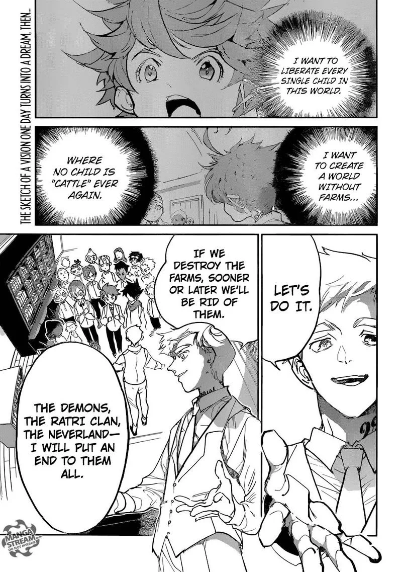 The Promised Neverland Chapter 121 page 1