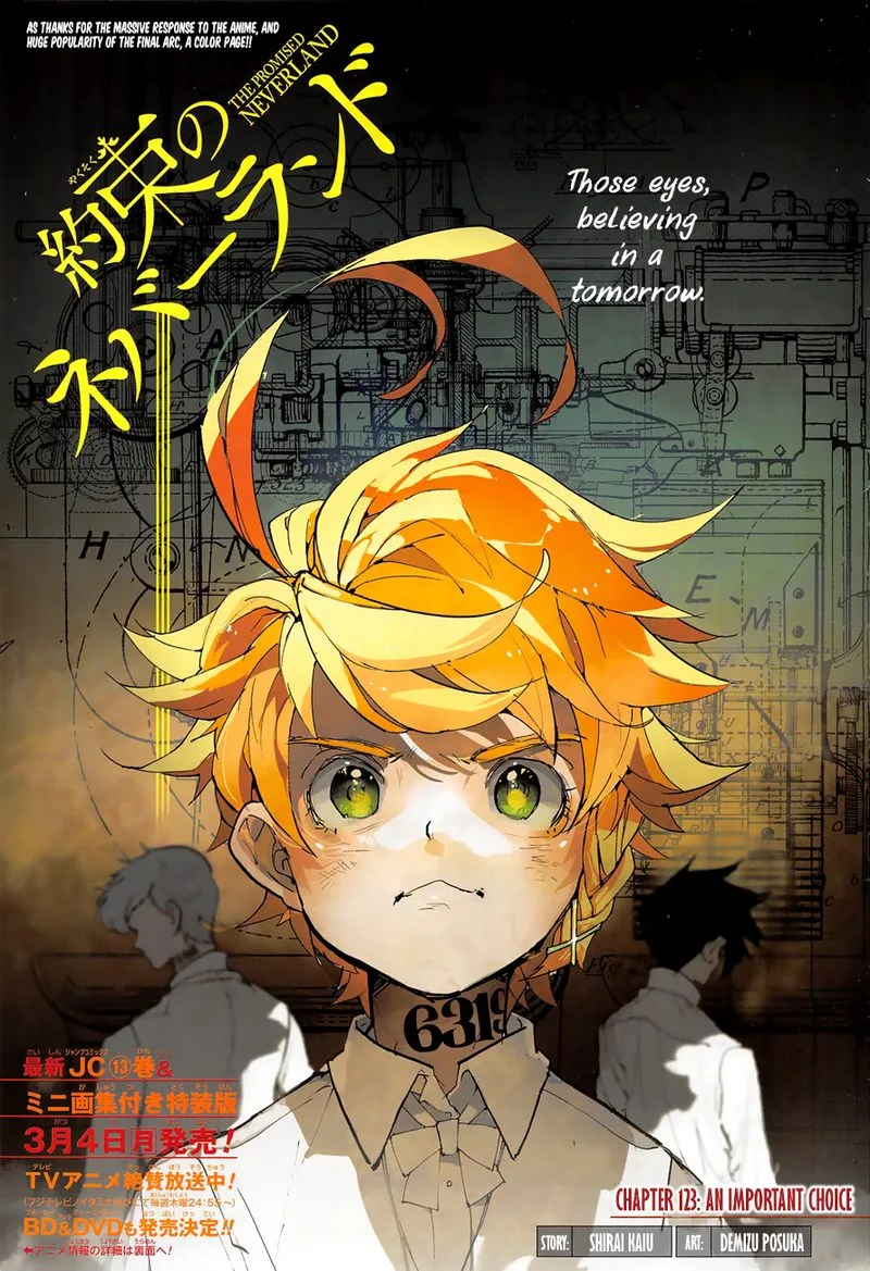 The Promised Neverland Chapter 123 page 1