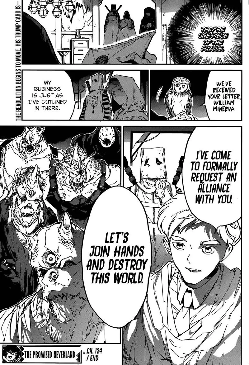 The Promised Neverland Chapter 124 page 19