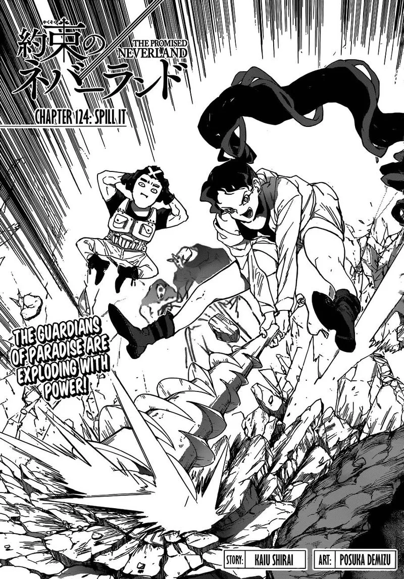 The Promised Neverland Chapter 124 page 1