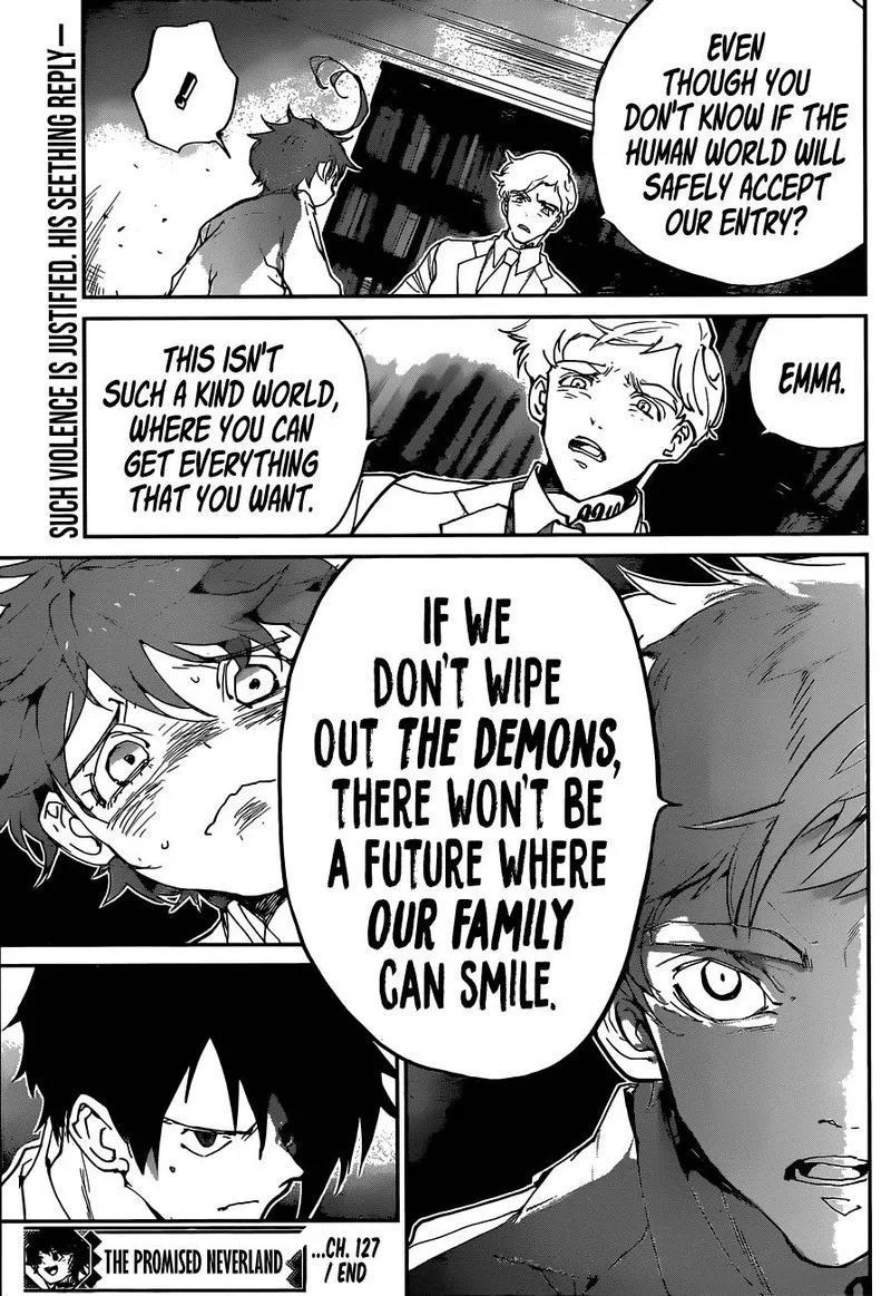 The Promised Neverland Chapter 127 page 19