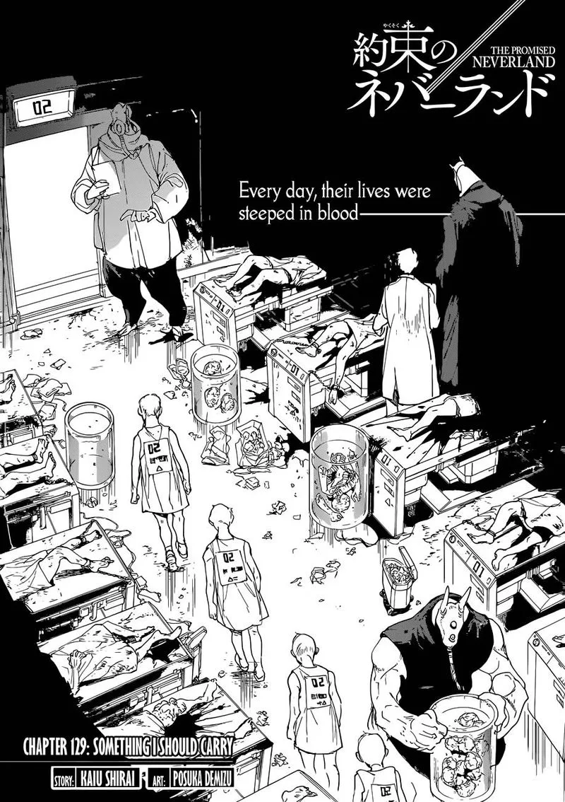 The Promised Neverland Chapter 129 page 2