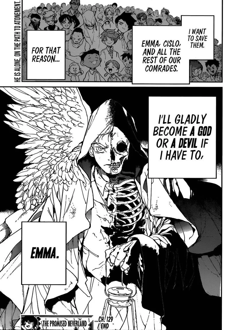 The Promised Neverland Chapter 129 page 17
