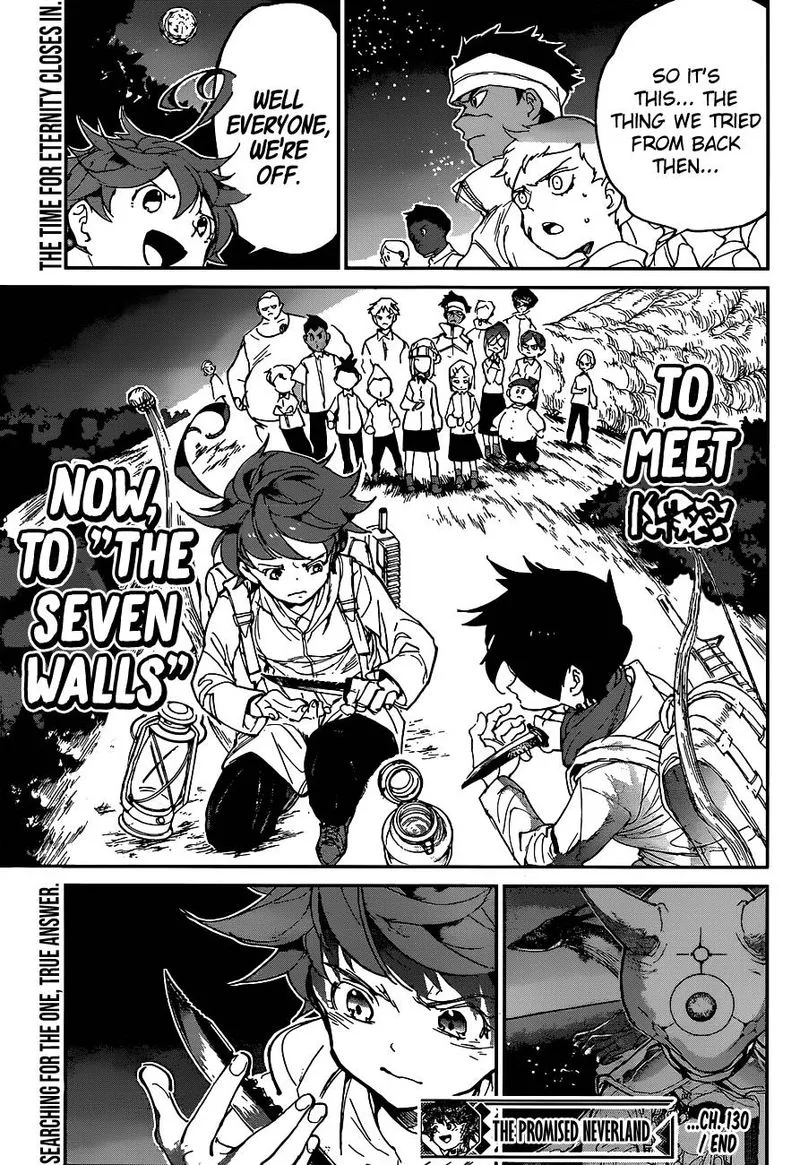 The Promised Neverland Chapter 130 page 18