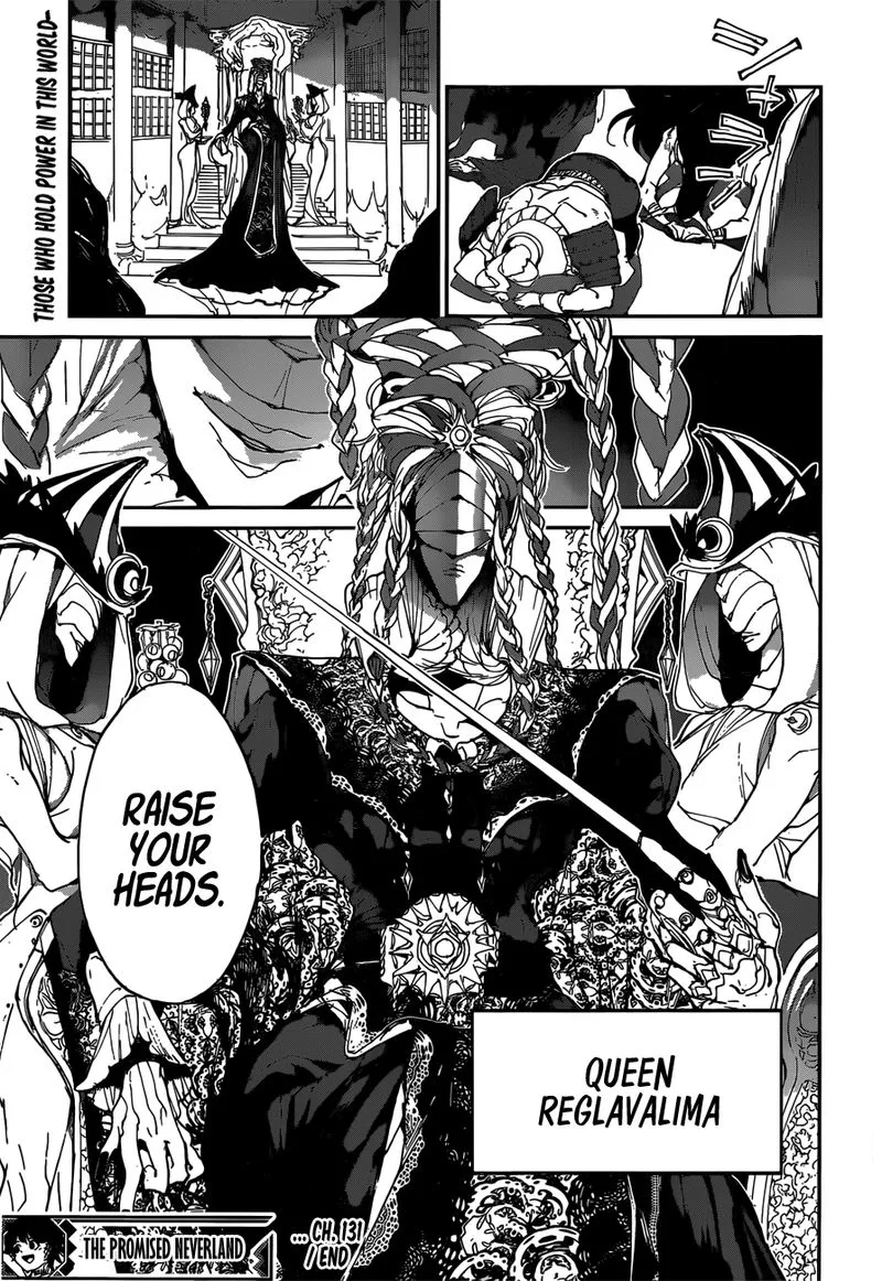 The Promised Neverland Chapter 131 page 18