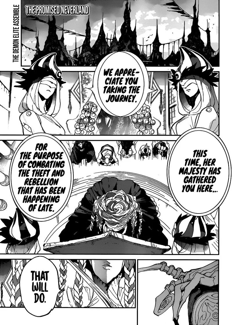 The Promised Neverland Chapter 132 page 1