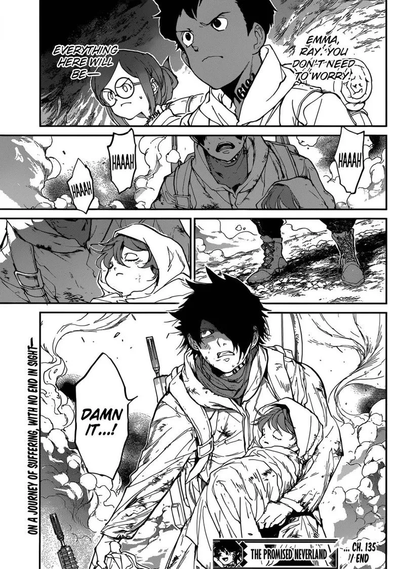 The Promised Neverland Chapter 135 page 19