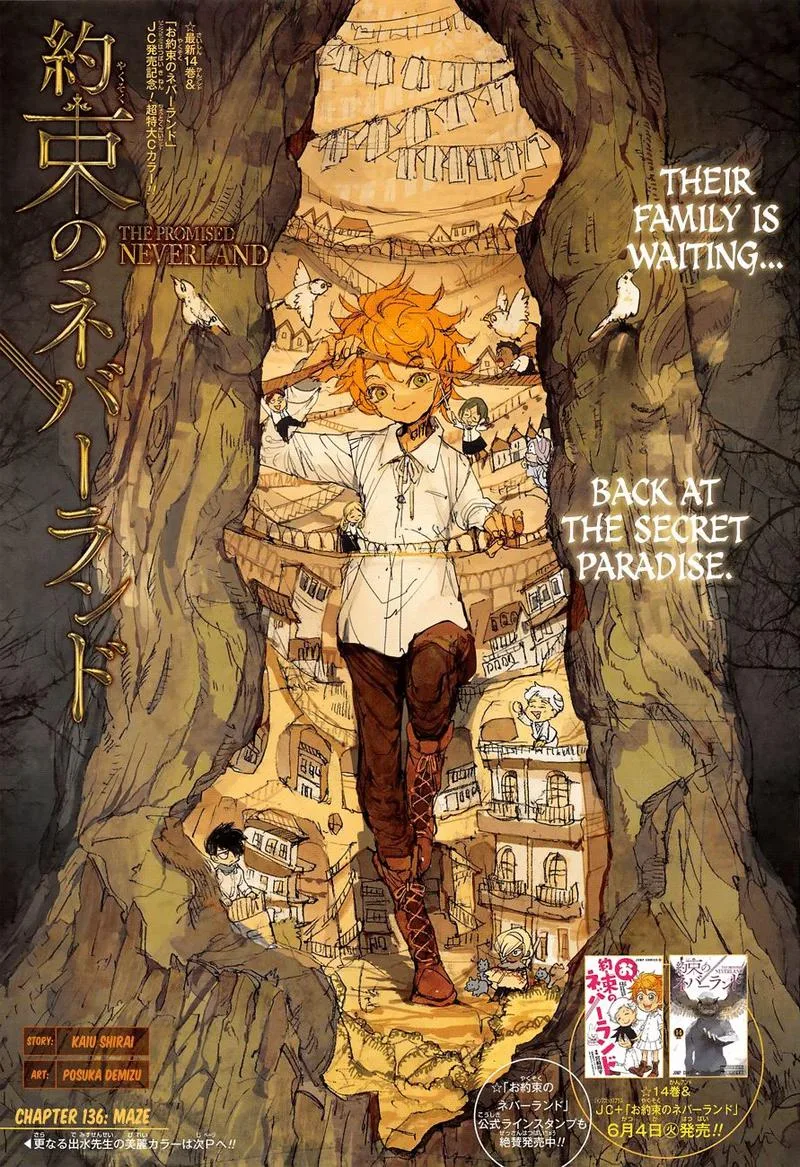 The Promised Neverland Chapter 136 page 1