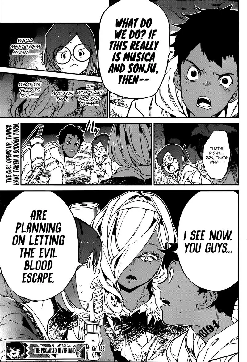 The Promised Neverland Chapter 138 page 20
