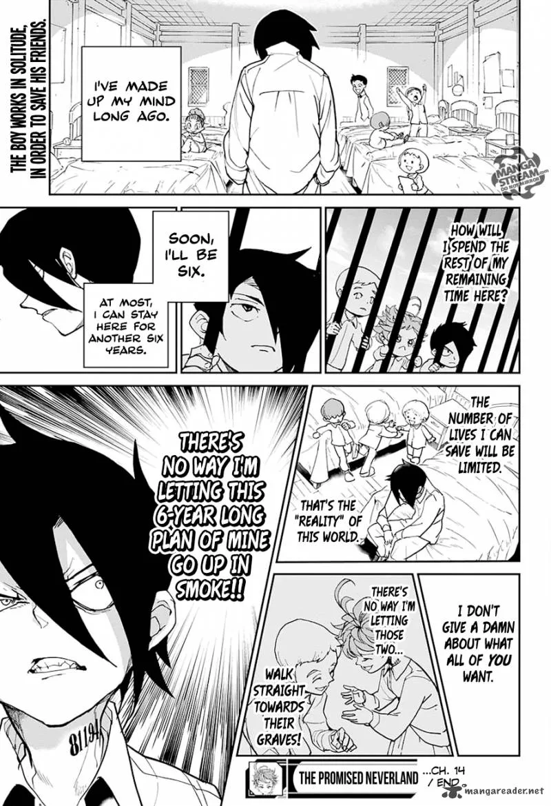 The Promised Neverland Chapter 14 page 20