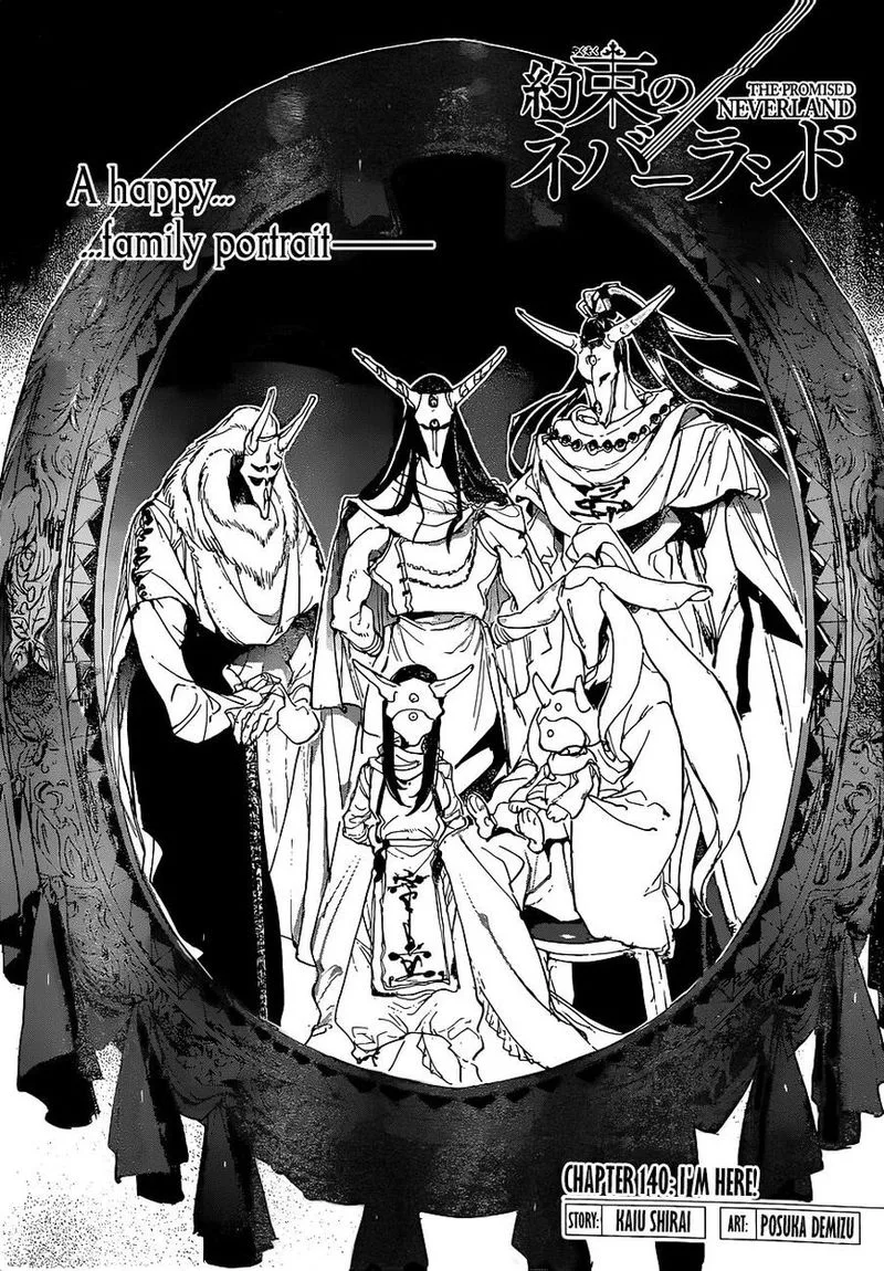 The Promised Neverland Chapter 140 page 1