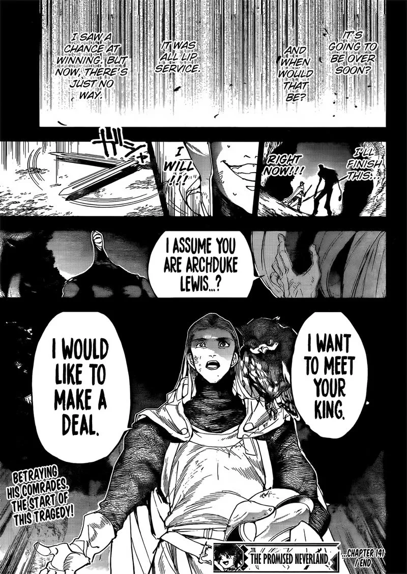 The Promised Neverland Chapter 141 page 18