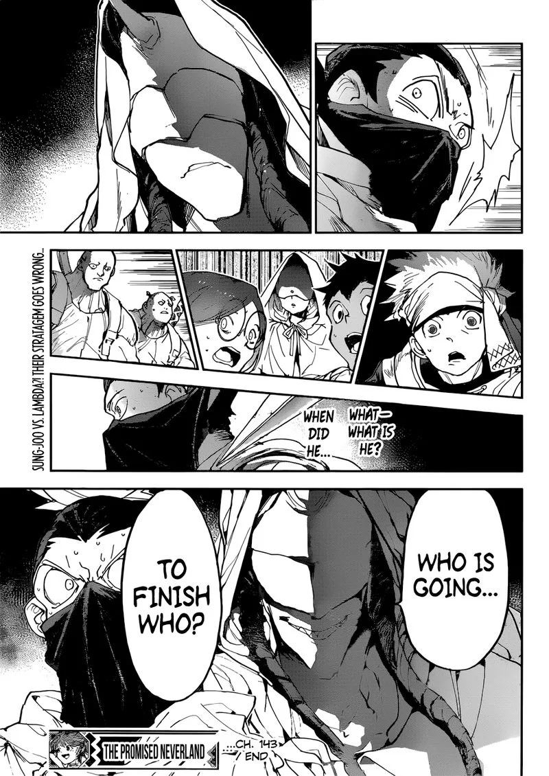 The Promised Neverland Chapter 143 page 19
