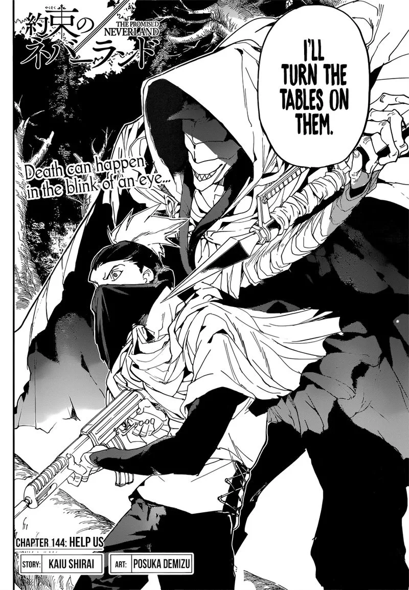 The Promised Neverland Chapter 144 page 2