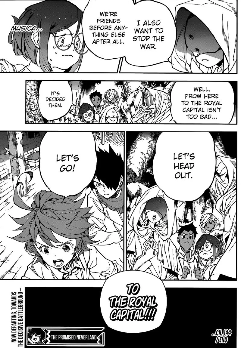 The Promised Neverland Chapter 144 page 19