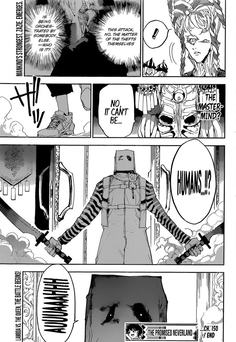 The Promised Neverland Chapter 150 page 19