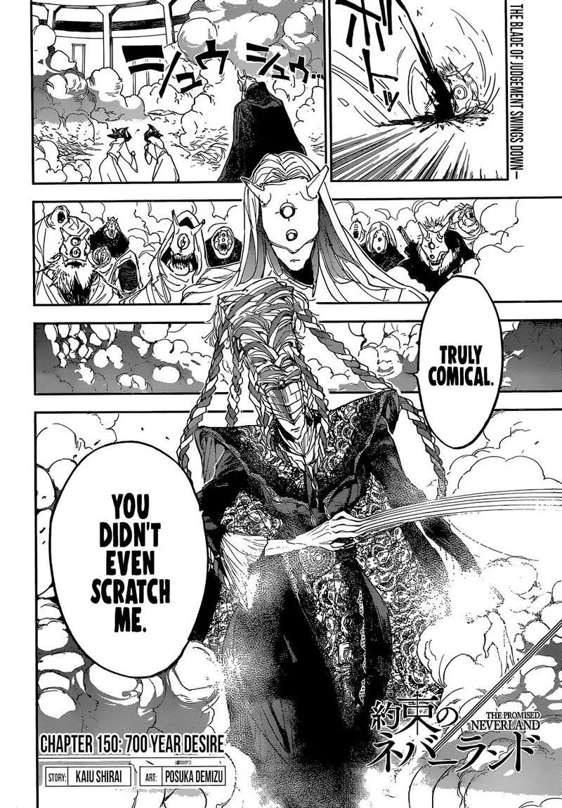The Promised Neverland Chapter 150 page 2
