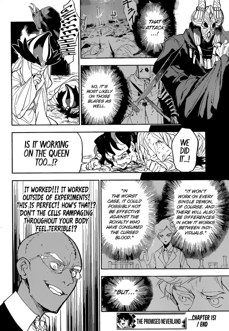 The Promised Neverland Chapter 151 page 17