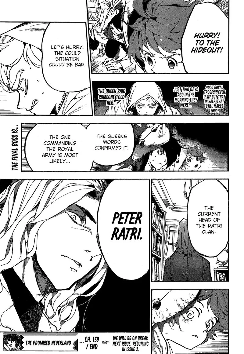 The Promised Neverland Chapter 159 page 20