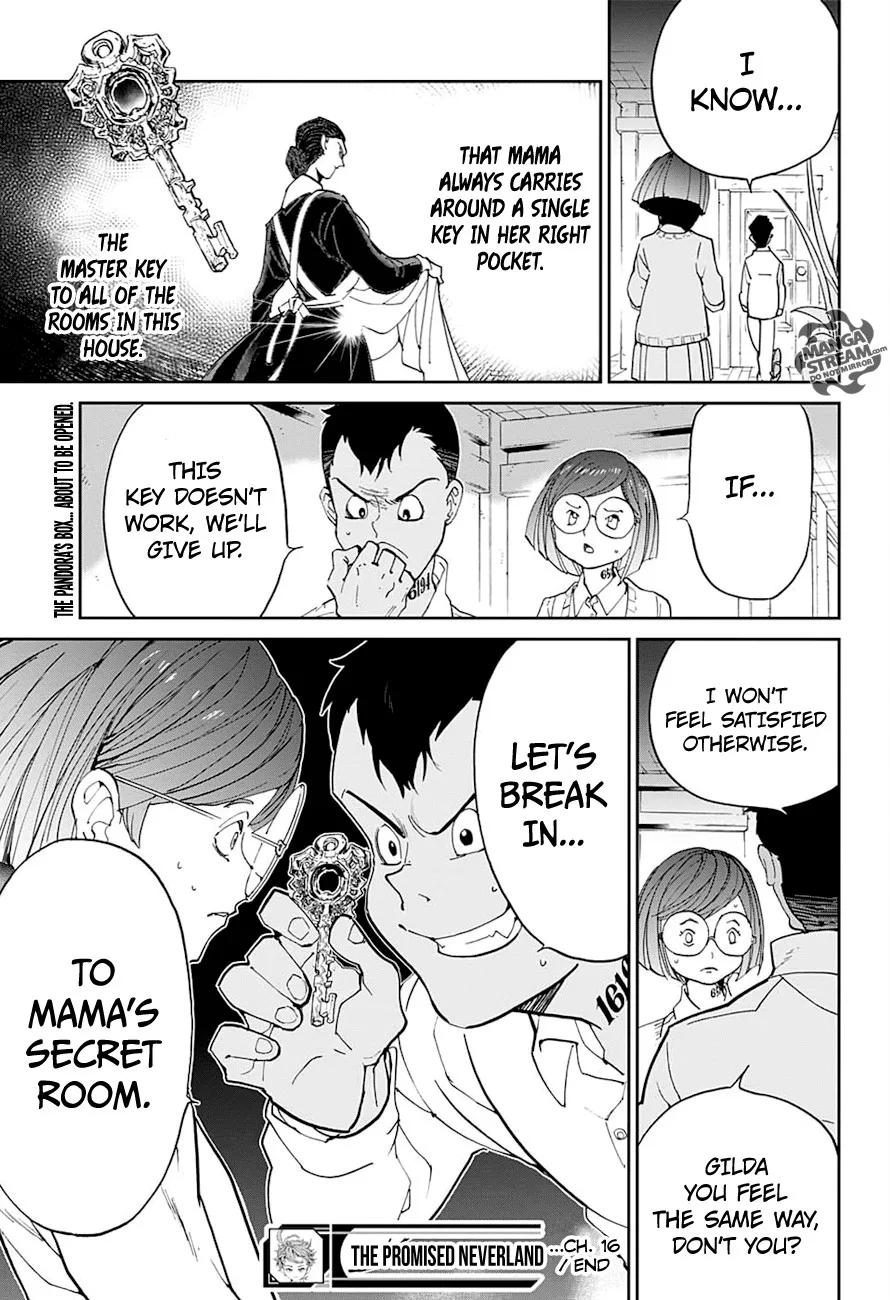 The Promised Neverland Chapter 16 page 22