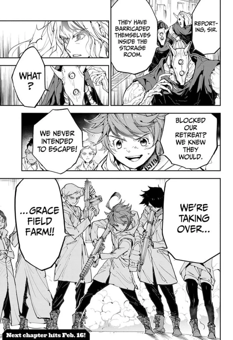 The Promised Neverland Chapter 166 page 19