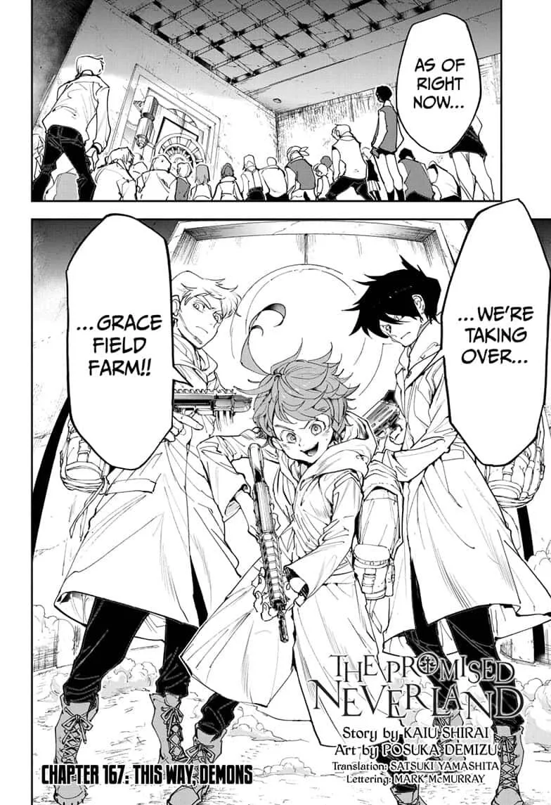 The Promised Neverland Chapter 167 page 2