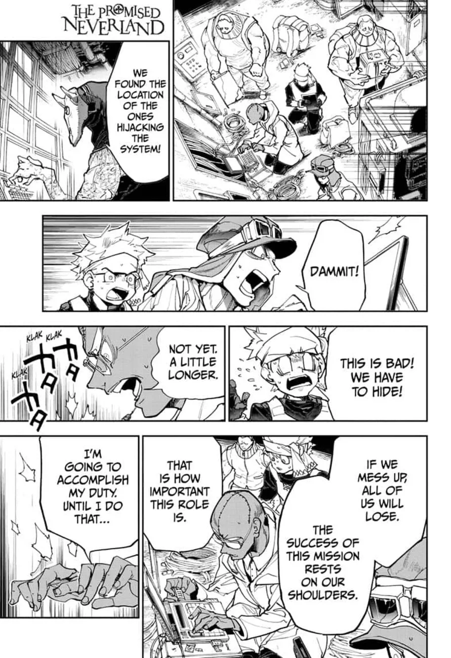 The Promised Neverland Chapter 168 page 1