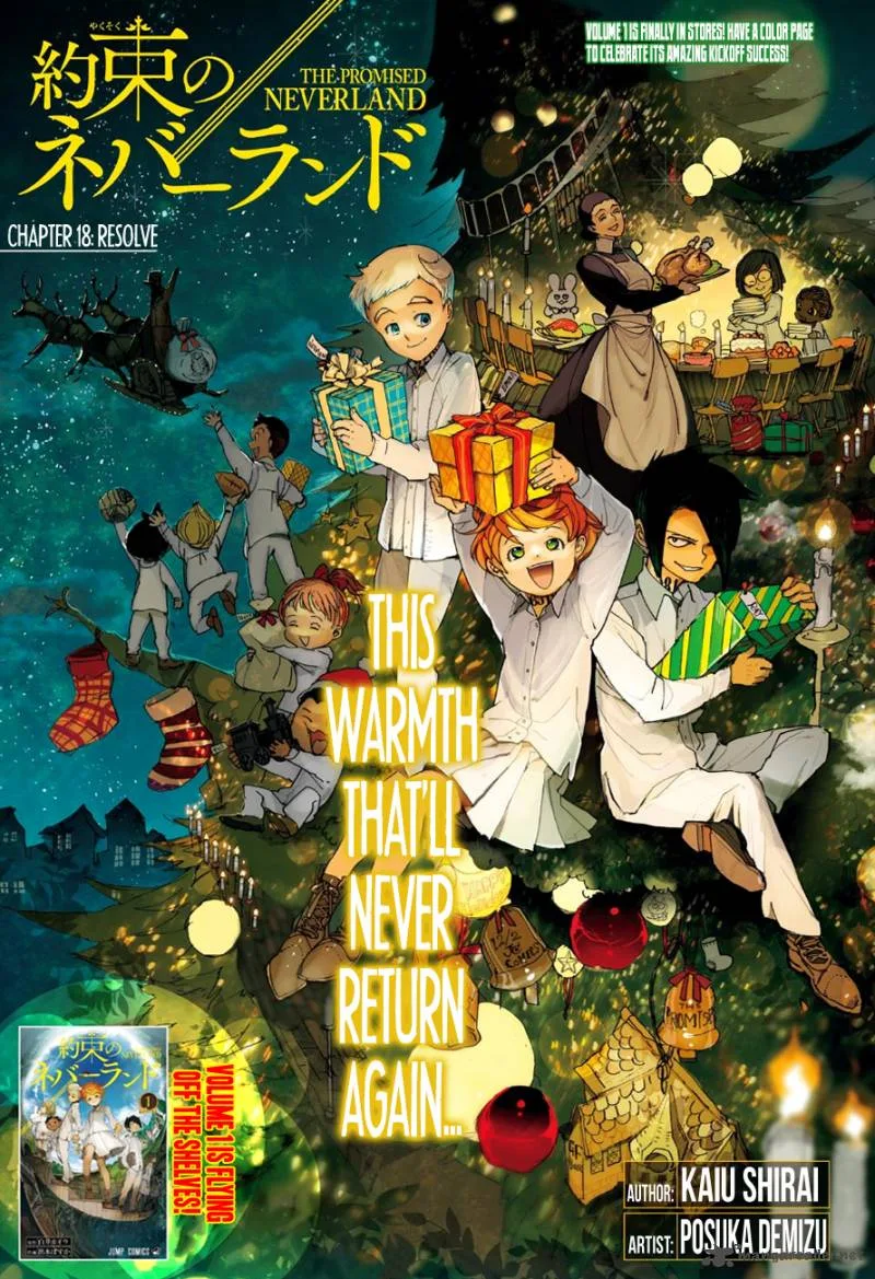 The Promised Neverland Chapter 18 page 1