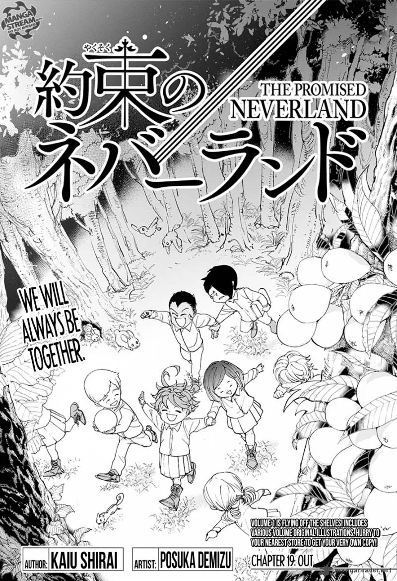 The Promised Neverland Chapter 19 page 1