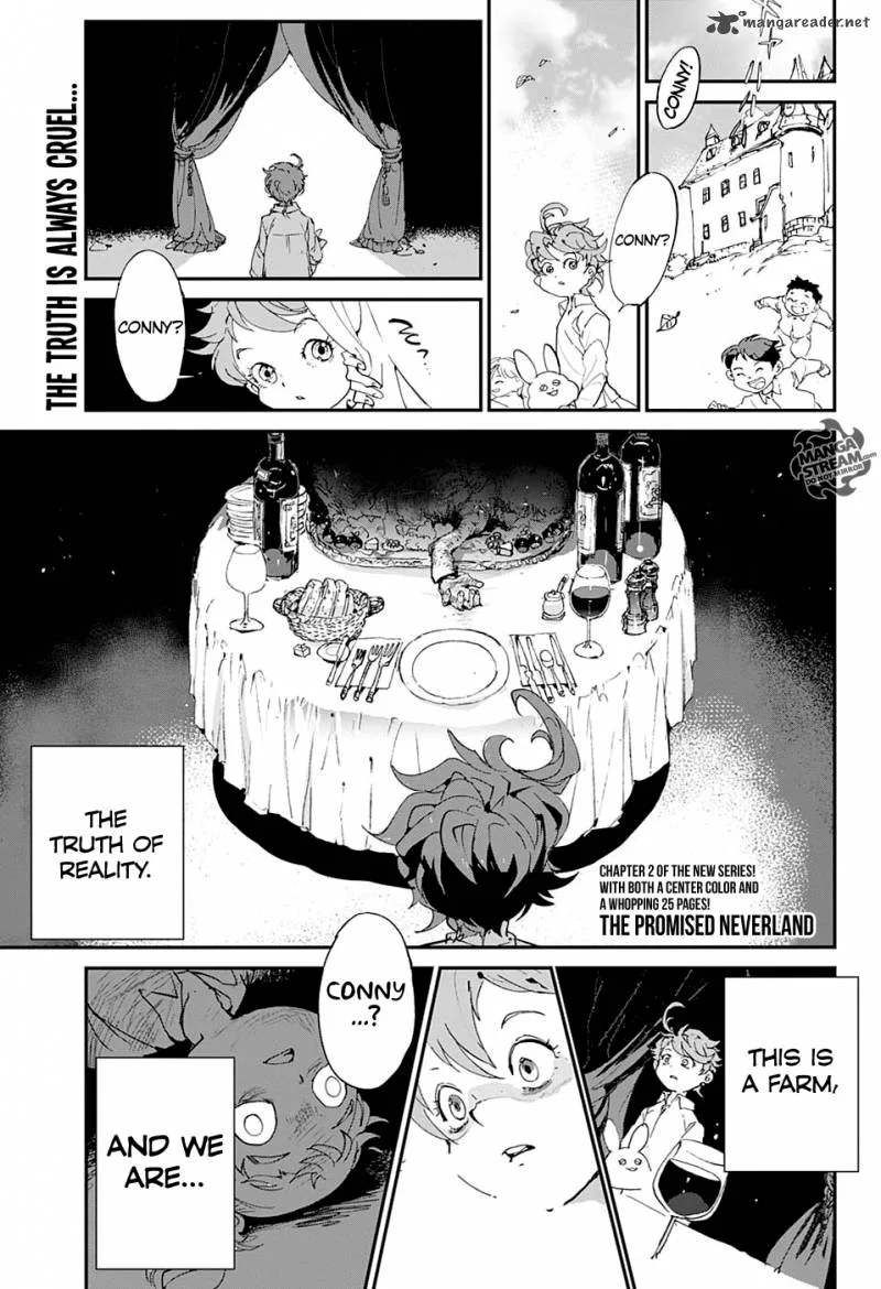 The Promised Neverland Chapter 2 page 1