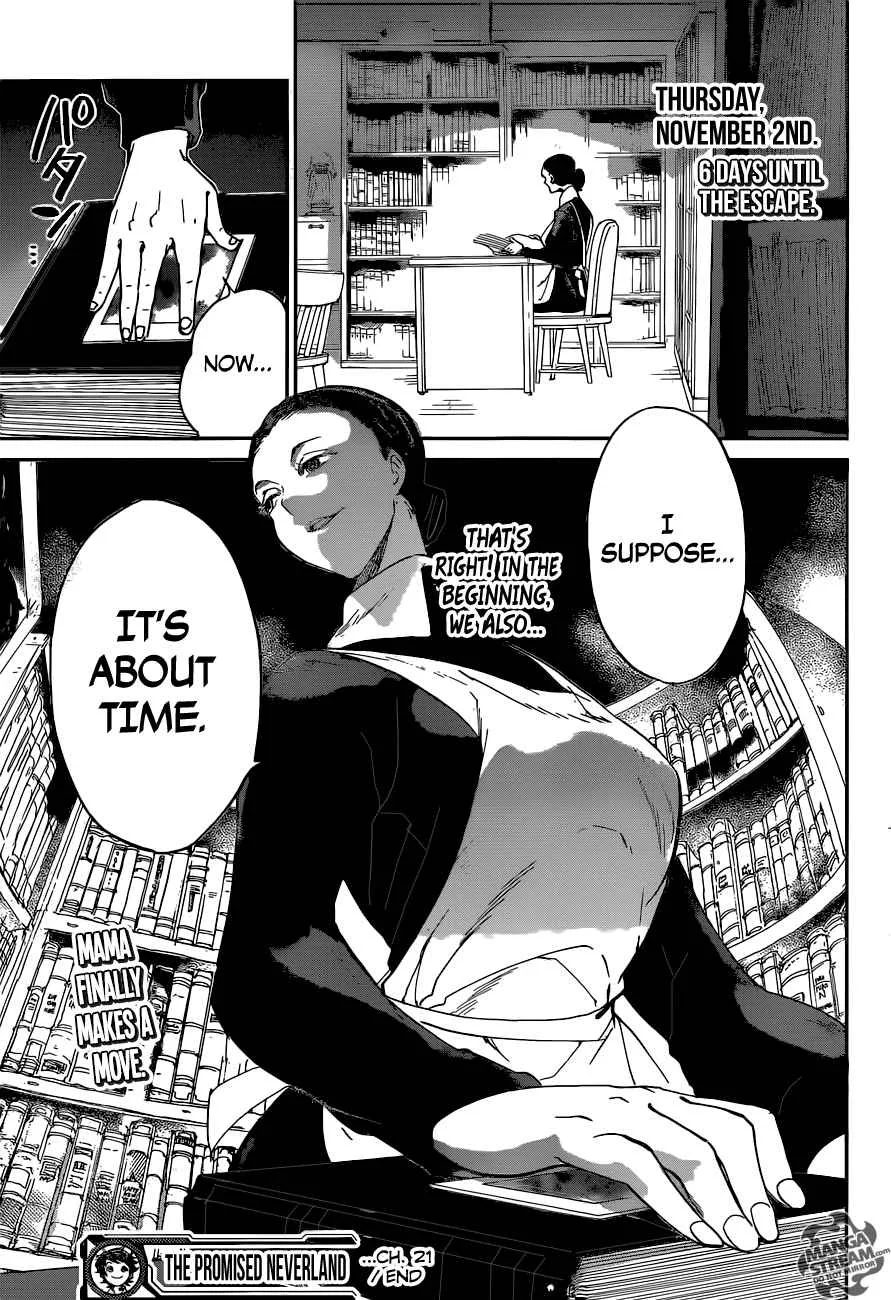 The Promised Neverland Chapter 21 page 23