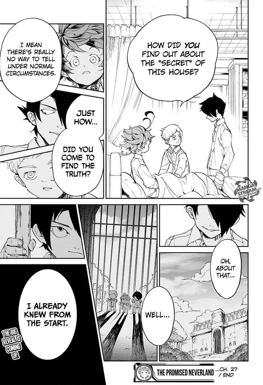The Promised Neverland Chapter 27 page 19