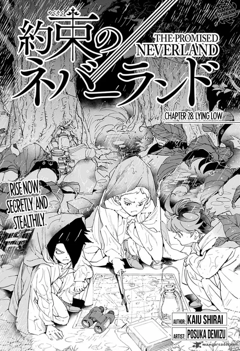 The Promised Neverland Chapter 28 page 1