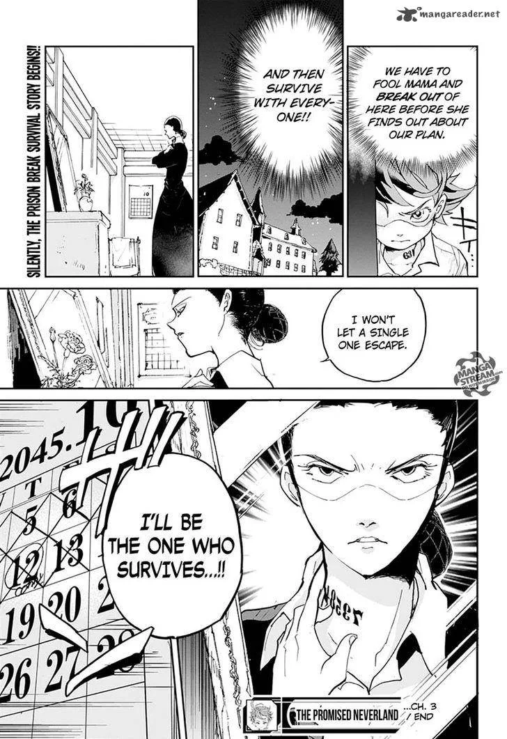 The Promised Neverland Chapter 3 page 23