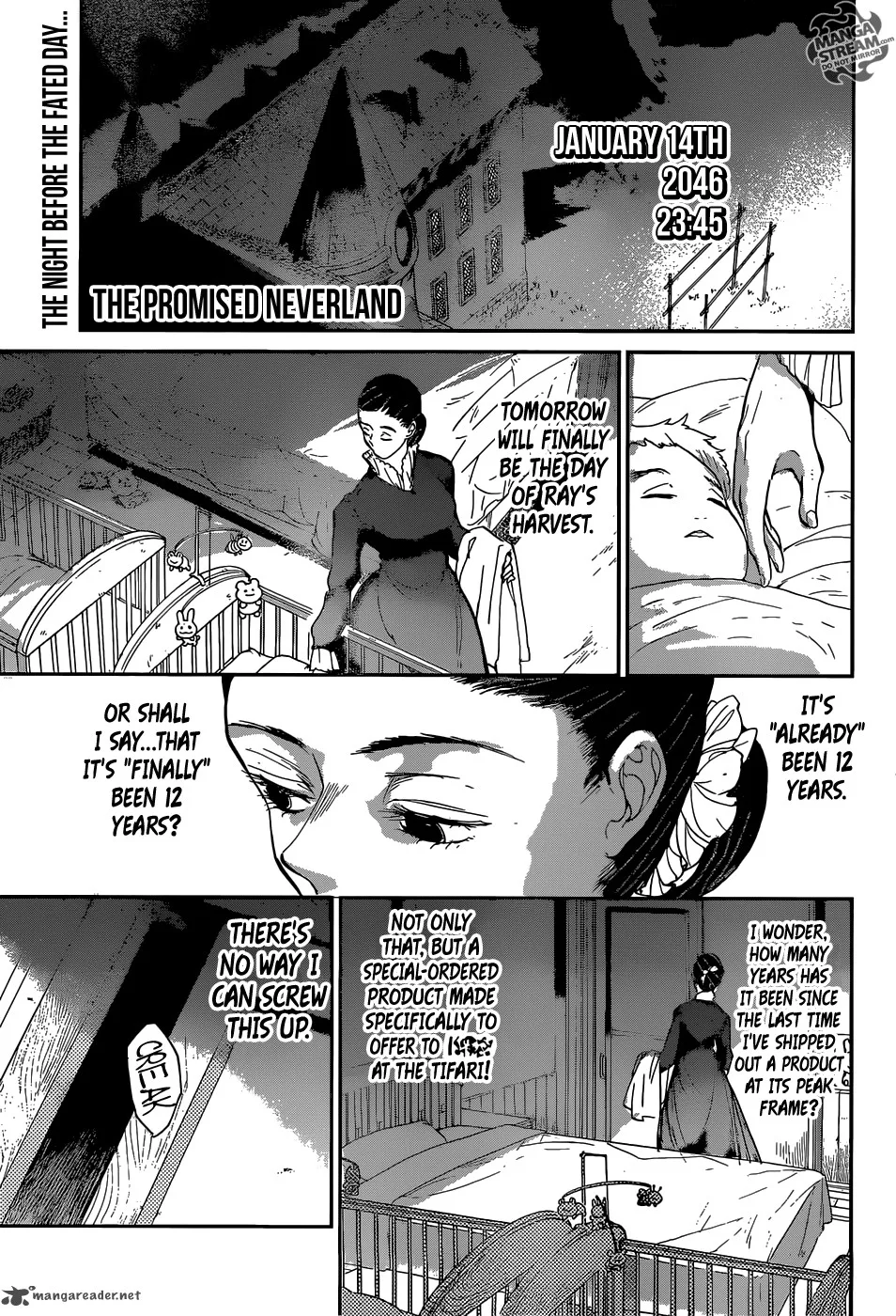 The Promised Neverland Chapter 33 page 1