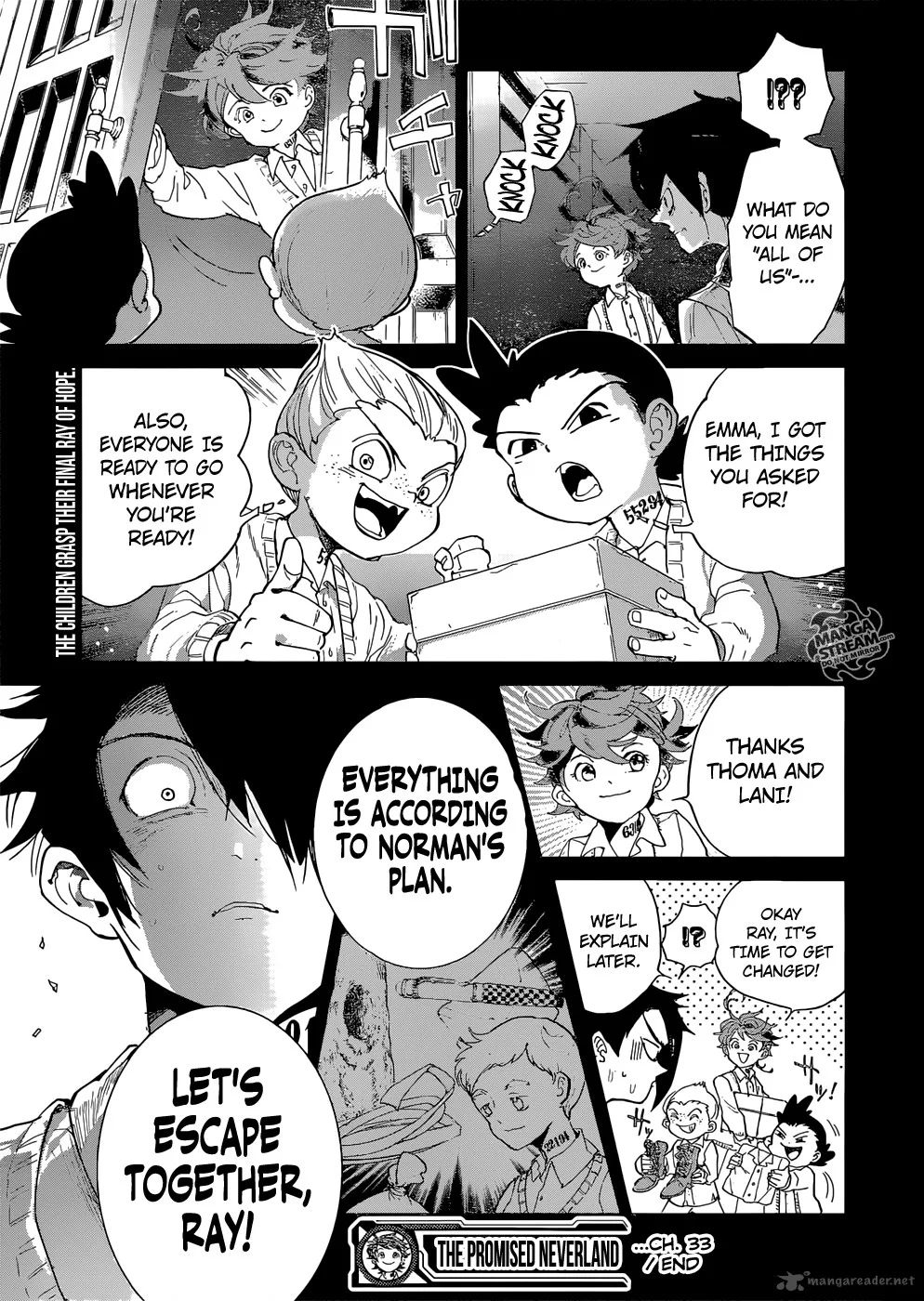 The Promised Neverland Chapter 33 page 19