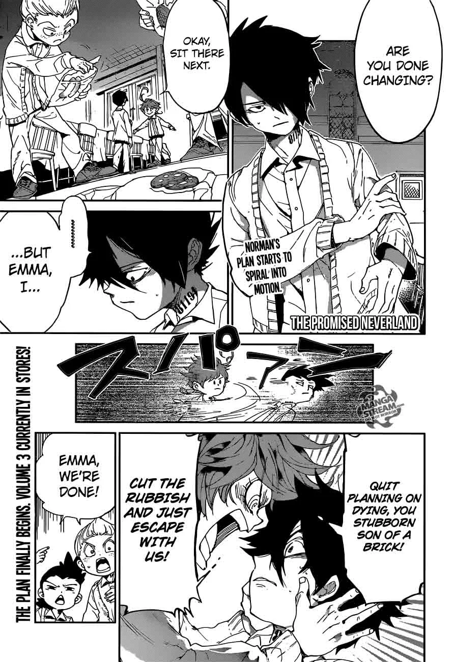 The Promised Neverland Chapter 34 page 1