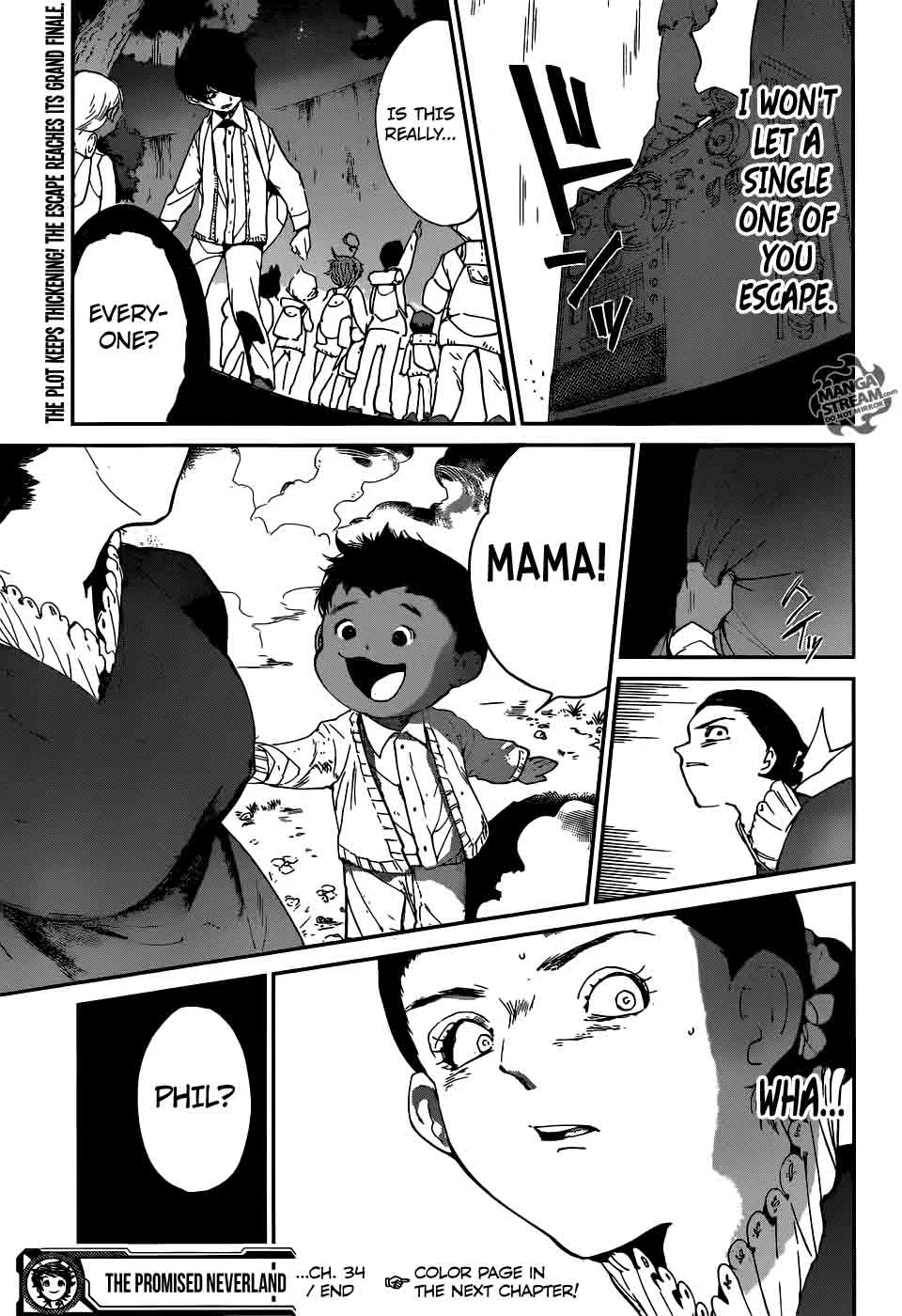 The Promised Neverland Chapter 34 page 20